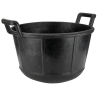 Cubo carbonero de goma 30 litros