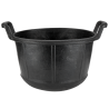 Cubo carbonero de goma 30 litros
