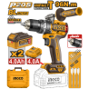 Atornillador con percutor 96Nm 20V + 2 baterías 4Ah + cargador