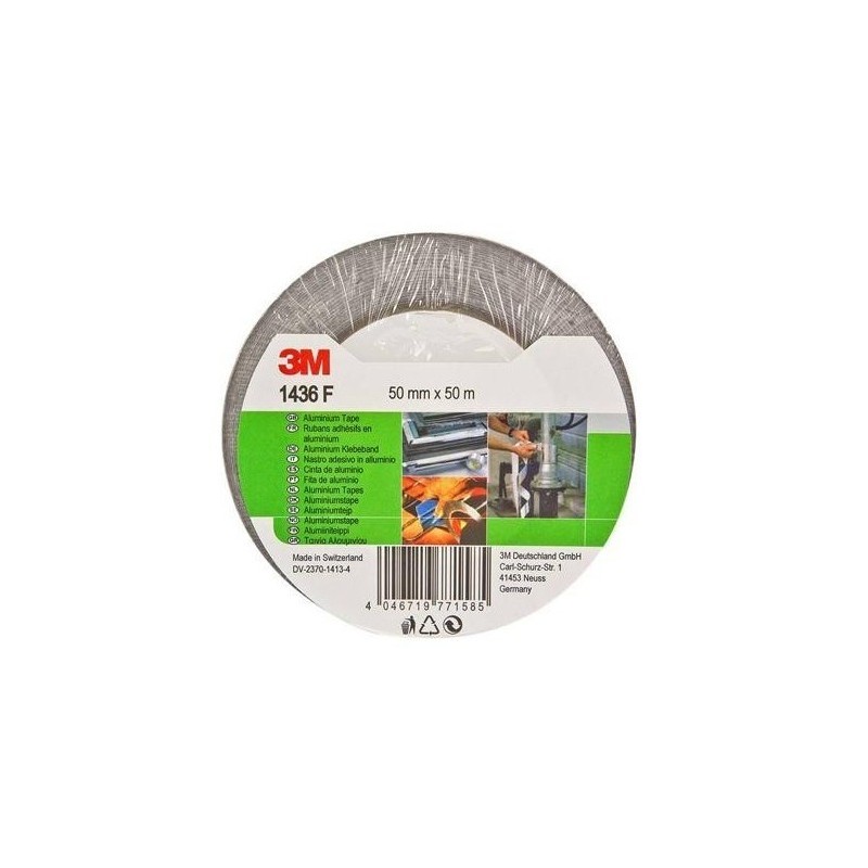 Cinta adhesiva de aluminio 1436F de 3M