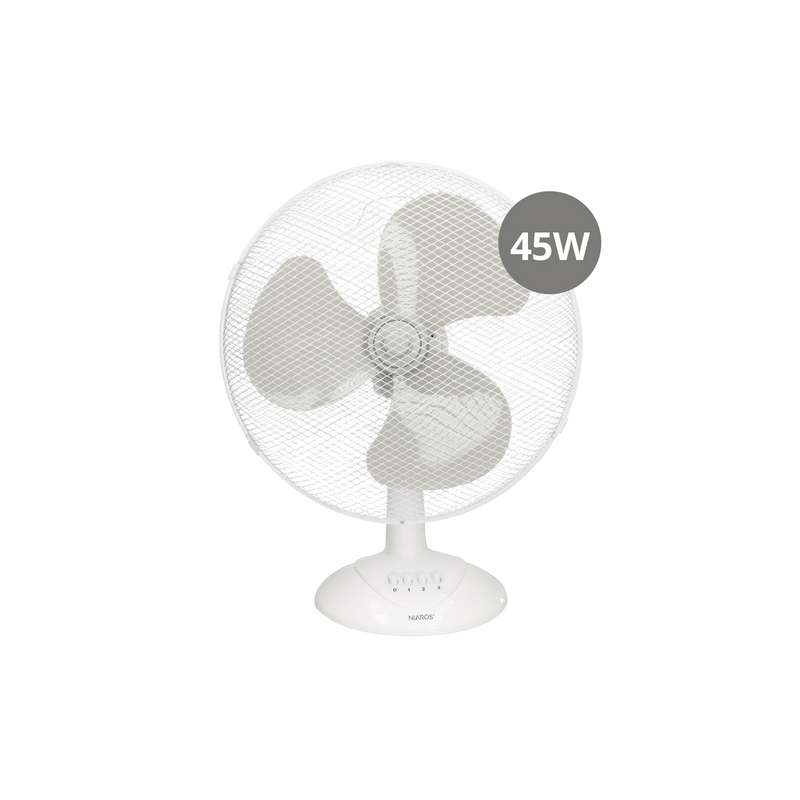 Ventilador de sobremesa 45W 43cm 3 velocidades GSC