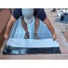 Lámina EPDM impermeabilizante autoadhesiva ancho 1,5m. Venta por metros.