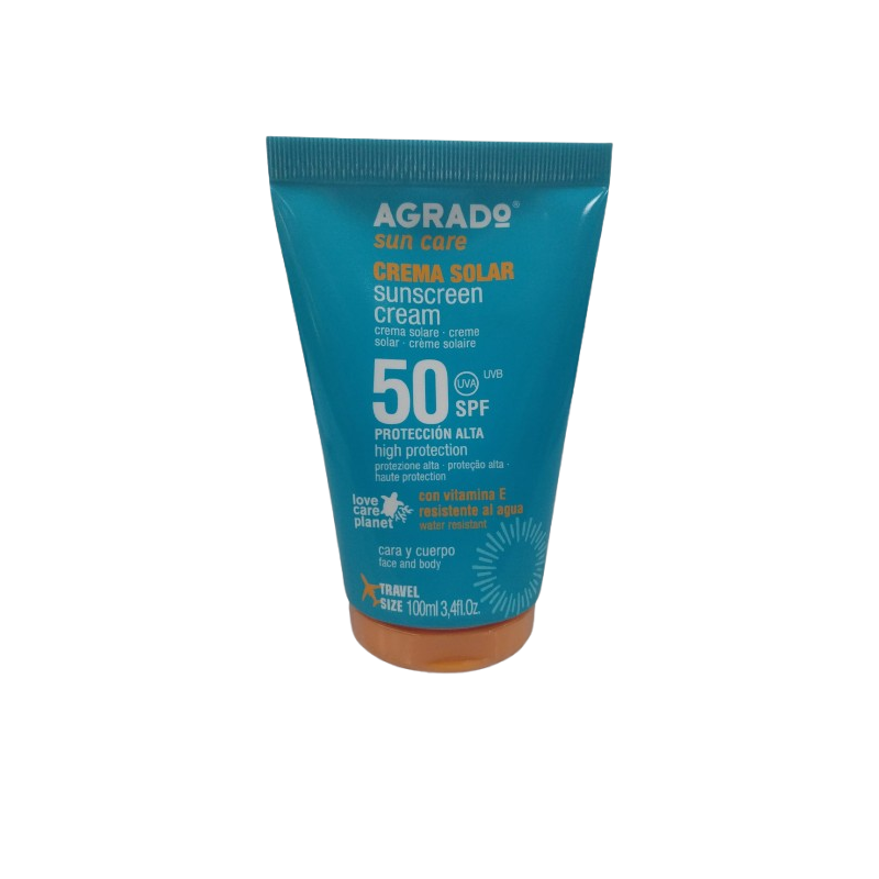 Crema solar cara y cuerpo SPF50 100ml