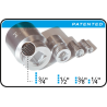 Juego de vasos y llaves combinadas 1/4" y 1/2" (98 Piezas) Bahco S98MC1H