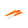 Cuchillo multifunción inox con funda 220mm