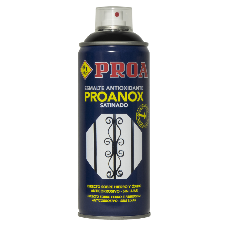 Esmalte directo al óxido en spray Proanox 400 ml