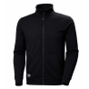 Sudadera negra con Cremallera Helly Hansen Classic 2.0 79402
