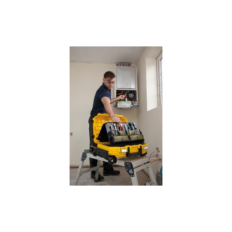 Tool trolley with chest and wheels Stanley — Brycus