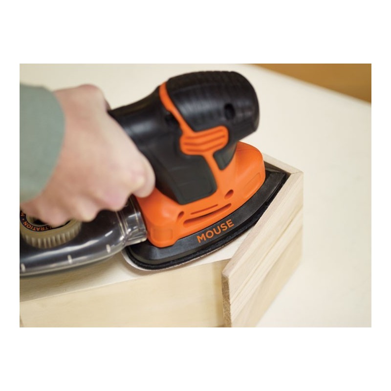 Lijadora Mouse Black&Decker KA2000