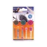 Kit de 10 accesorios para esmerilar