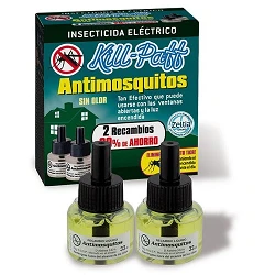 Pack de 2 recambios para insecticida Kill Paff