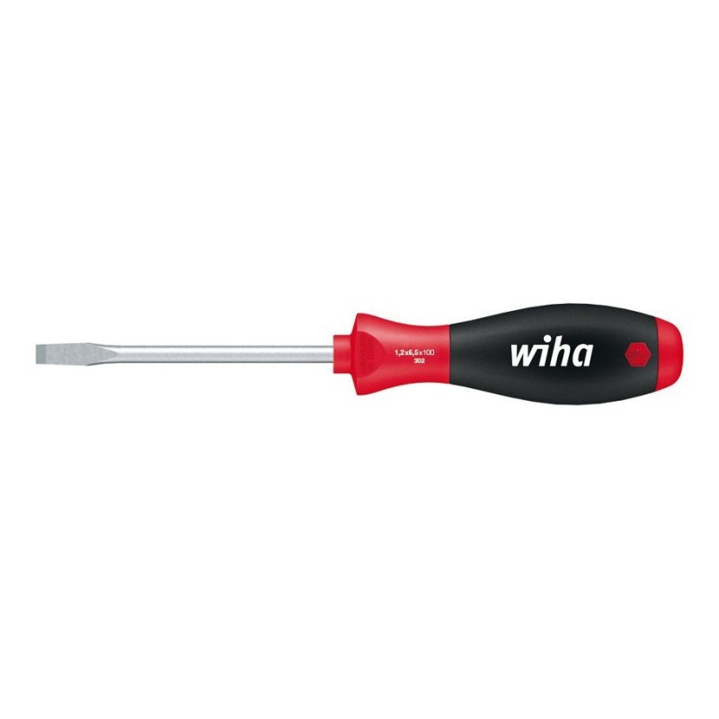 Destornillador Wiha SoftFinish 302 ranurado. Venta de destornilladores