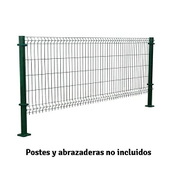 Panel plegado verde RAL 6005