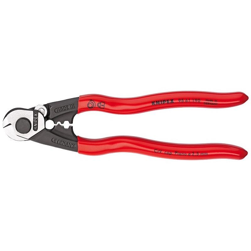 Alicate cortacables de acero Knipex