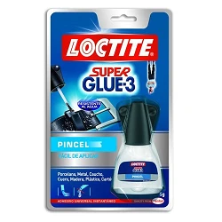 Adhesivo Loctite Super Glue 3 con pincel 5 gr.