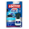 Adhesivo Loctite Super Glue 3 con pincel 5 gr.