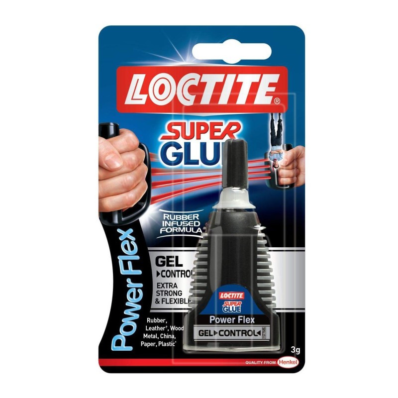 Adhesivo Loctite Super Glue 3 Powel Flex Gel Control. Tienda Loctite