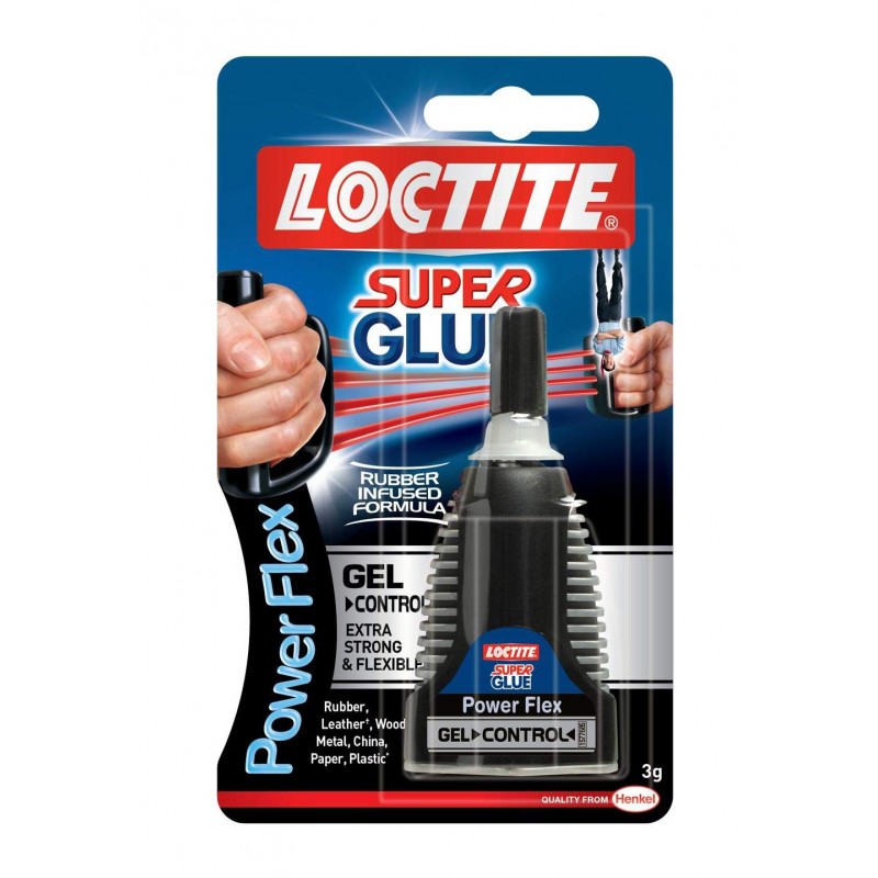 Adhesivo Loctite Super Glue 3 Powel Flex Gel Control. Tienda Loctite