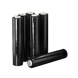 Film extensible negro 23 micras 500 mm