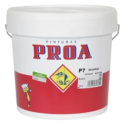 Pintura plástica exterior para fachadas Proa