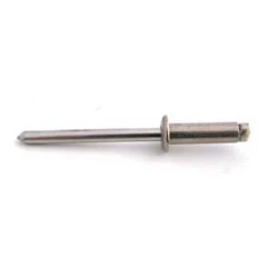 Blíster de 25 remaches estandar de inox Ø3,2