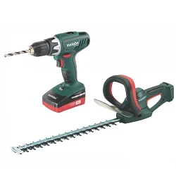 Pack Metabo Atornillador BS 18 Li + Cortasetos AHS 18-55 V