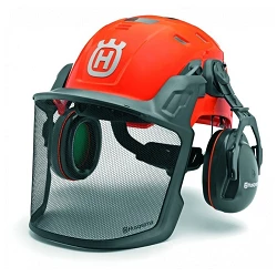 Kit Forestal Technical con casco, orejeras y pantalla