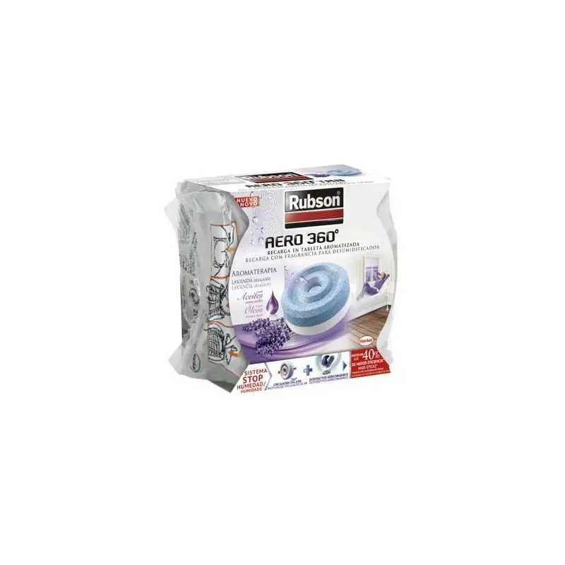Recambio para absorbedor de humedad Rubson Aero 360º Lavanda