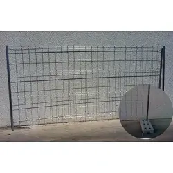 Valla móvil con 1 base