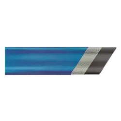 Manguera plana azul. Venta por metros