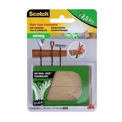 Tiras de autofijación transparentes de Scotch 3M