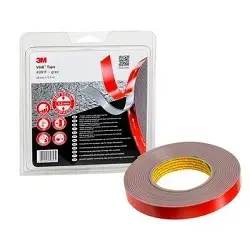 Cinta Espuma Acrílica Doble Cara  3M 4991F 19 mm. x 5.5 m.