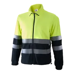 Forro polar combinado con cremallera entera 1091C