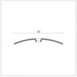 Tapajuntas de 40 mm. para atornillar