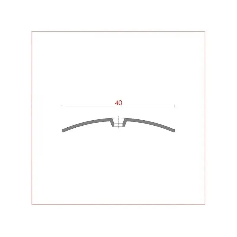 Tapajuntas de 40 mm. para atornillar Tapajuntas de 40 mm. para atornillar
