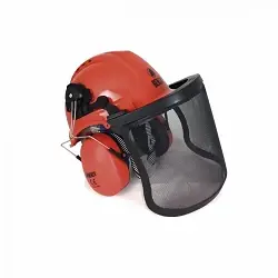 Kit forestal (casco + pantalla + auriculares)