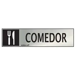 Señal de comedor