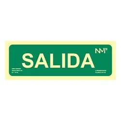 Señal de salida luminiscente