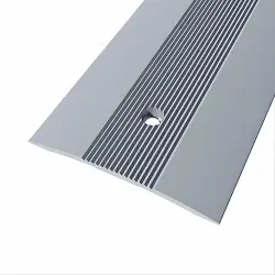 Tapajuntas de aluminio para atornillar de 40 mm. mismo nivel