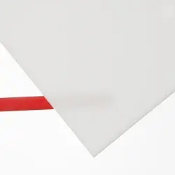 Metacrilato blanco Opal de 3mm.