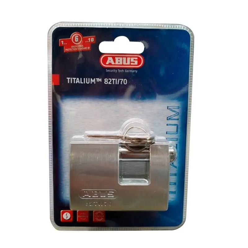 Candado rectangular 70 mm. Abus 82 Candado rectangular 70 mm. Abus 82