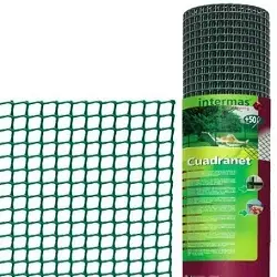 Tela de plástico en rollo de 1 x 25 m.