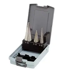Set de 6 avellanadores 90º HSS DIN 335C