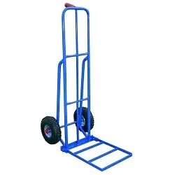 Carretilla de reparto con un agarre