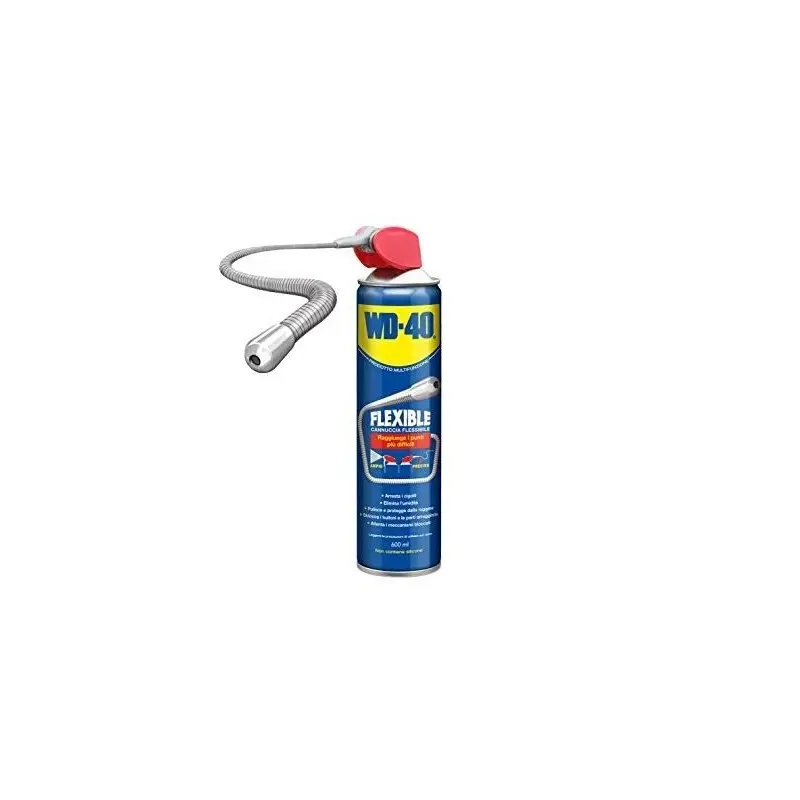 Aceite lubricante WD-40 con aplicador flexible 400 ml.