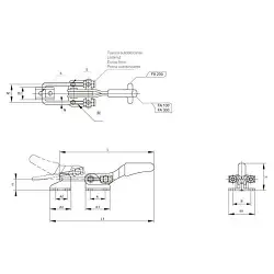 Brida Kakuta de tracción FA