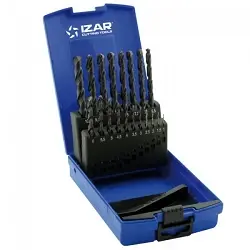 Juego de 19 brocas HSS DIN 338