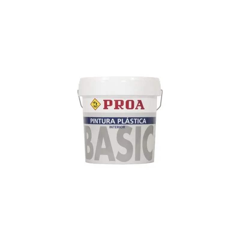 Pintura plástica interior basic blanco