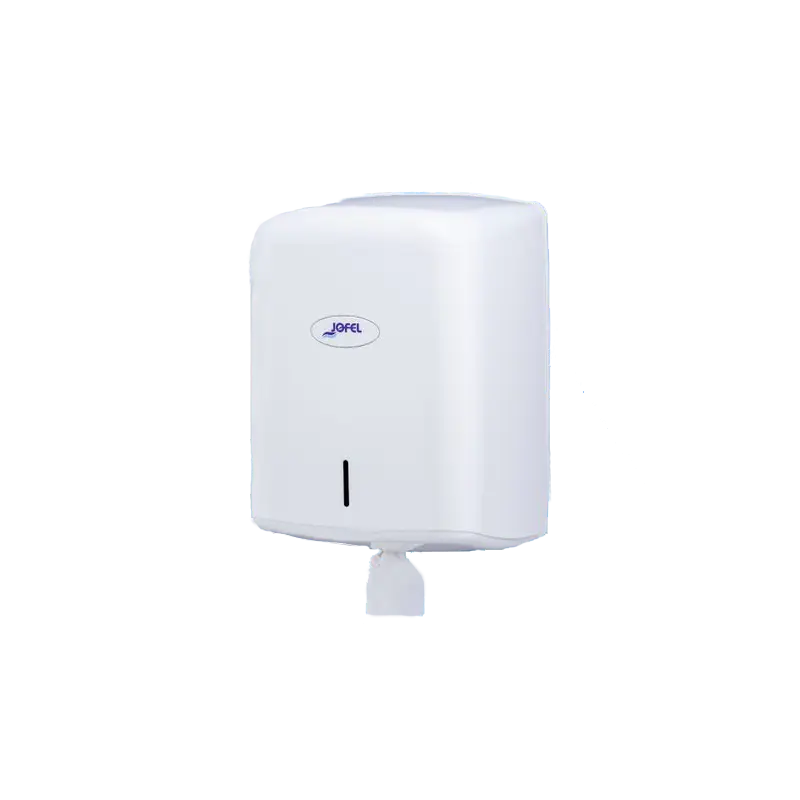 Dispensador de papel mecha secamanos Smart ABS Blanco