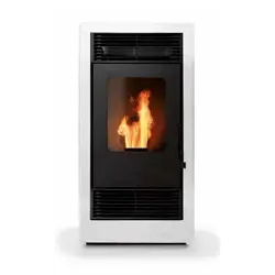 Estufa de pellet Eoss Lis blanco 7,5Kw